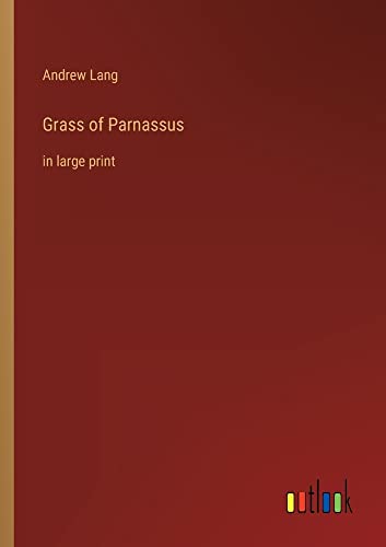 Grass of Parnassus: in large print