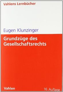 Grundzüge des Gesellschaftsrechts