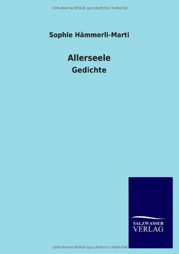 Allerseele: Gedichte