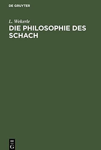 Die Philosophie des Schach