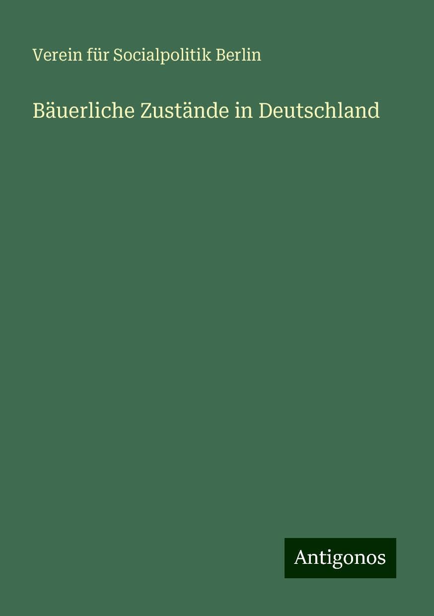 Bäuerliche Zustände in Deutschland
