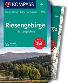 KOMPASS Wanderführer 5996 Riesengebirge mit Isergebirge, 55 Touren: Wanderführer mit Extra-Tourenkarten und Höhenprofilen, GPX-Daten zum Download