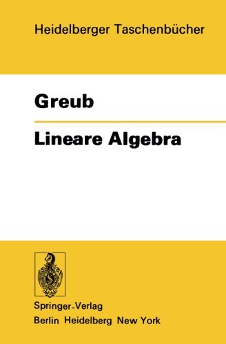 Lineare Algebra (Heidelberger Taschenbücher)