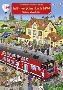 Mit der Bahn durch NRW: Bachems Wimmelbilder