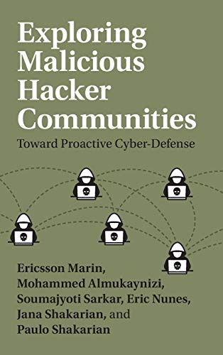Exploring Malicious Hacker Communities: Toward Proactive Cyber Defence: Toward Proactive Cyber-Defense