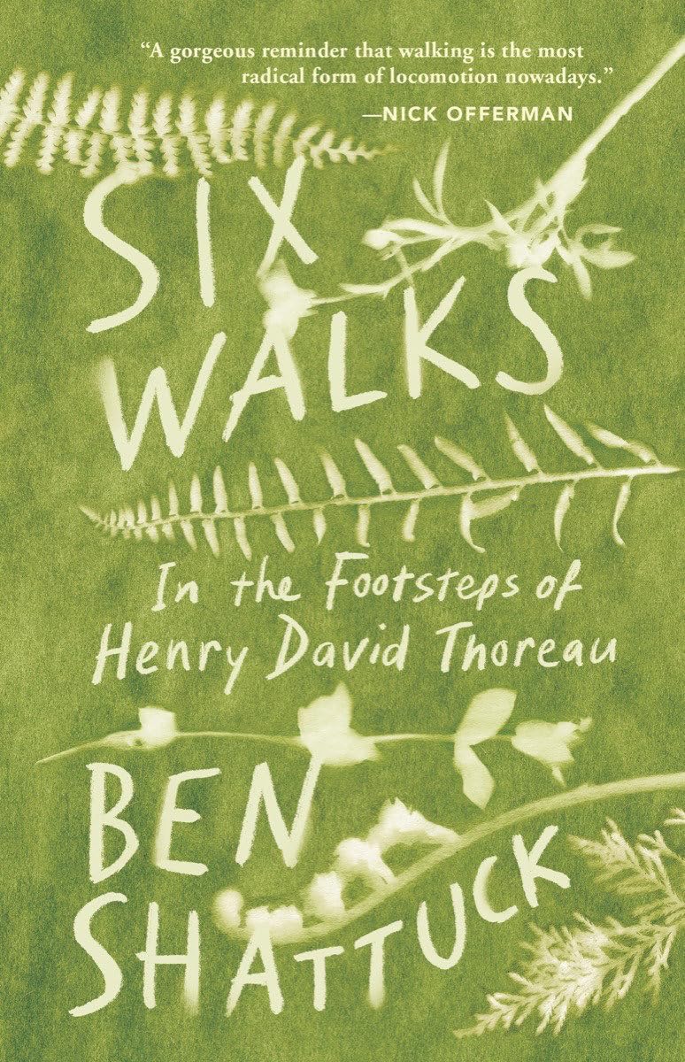 Ben Shattuck Six Walks, In The Footsteps Of Henry David Thoreau