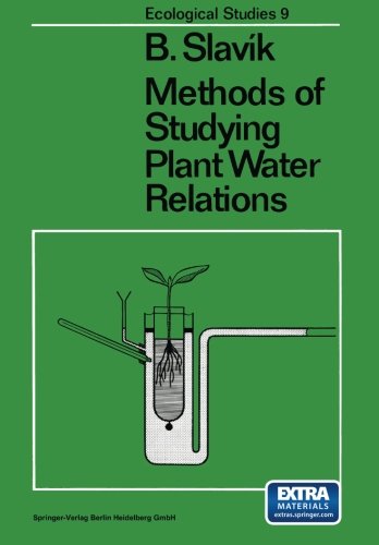 Methods of Studying Plant Water Relations (Ecological Studies)