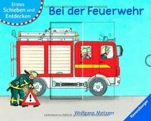 Erstes Schieben und Entdecken: Bei der Feuerwehr