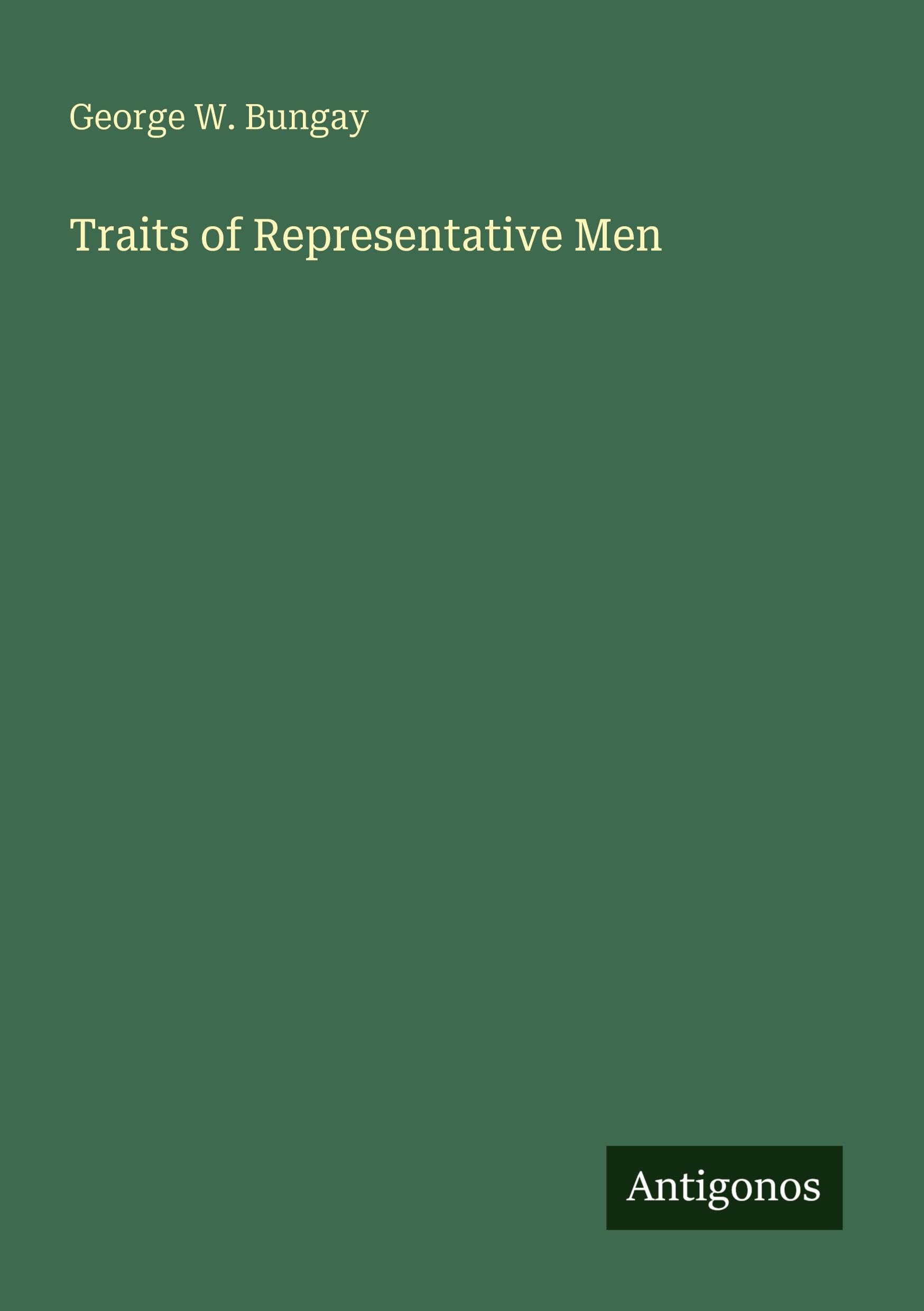 Traits of Representative Men