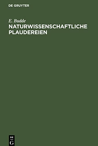 Naturwissenschaftliche Plaudereien
