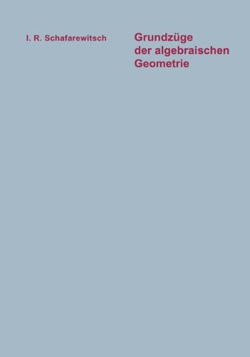 Grundzüge der algebraischen Geometrie (Logik und Grundlagen der Mathematik)