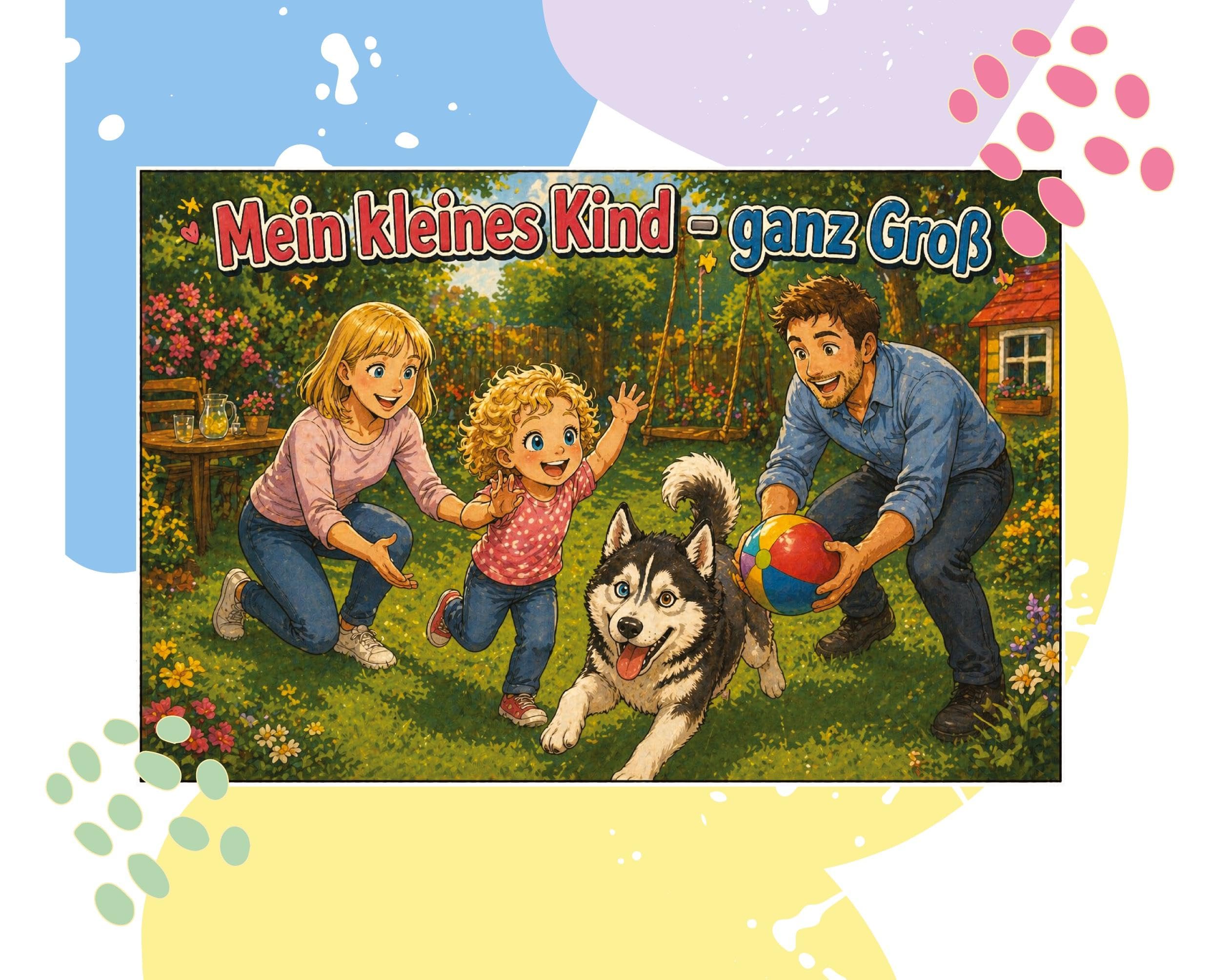Mein kleines Kind - ganz groß