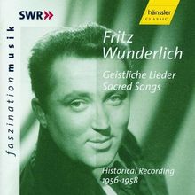 Geistliche Lieder von Wunderlich,Fritz | CD | Zustand gut