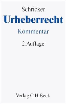 Urheberrecht: Kommentar (German Edition) | Buch | Zustand gut