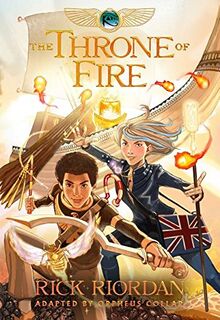 The Throne of Fire: The Graphic Novel (The Kane Chronicles, Band 2)