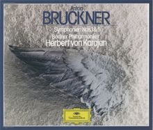 Bruckner:Syms. 1 & 5 de Karajan/Bpo | CD | état très bon