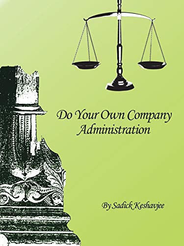 Do Your Own Company Administration