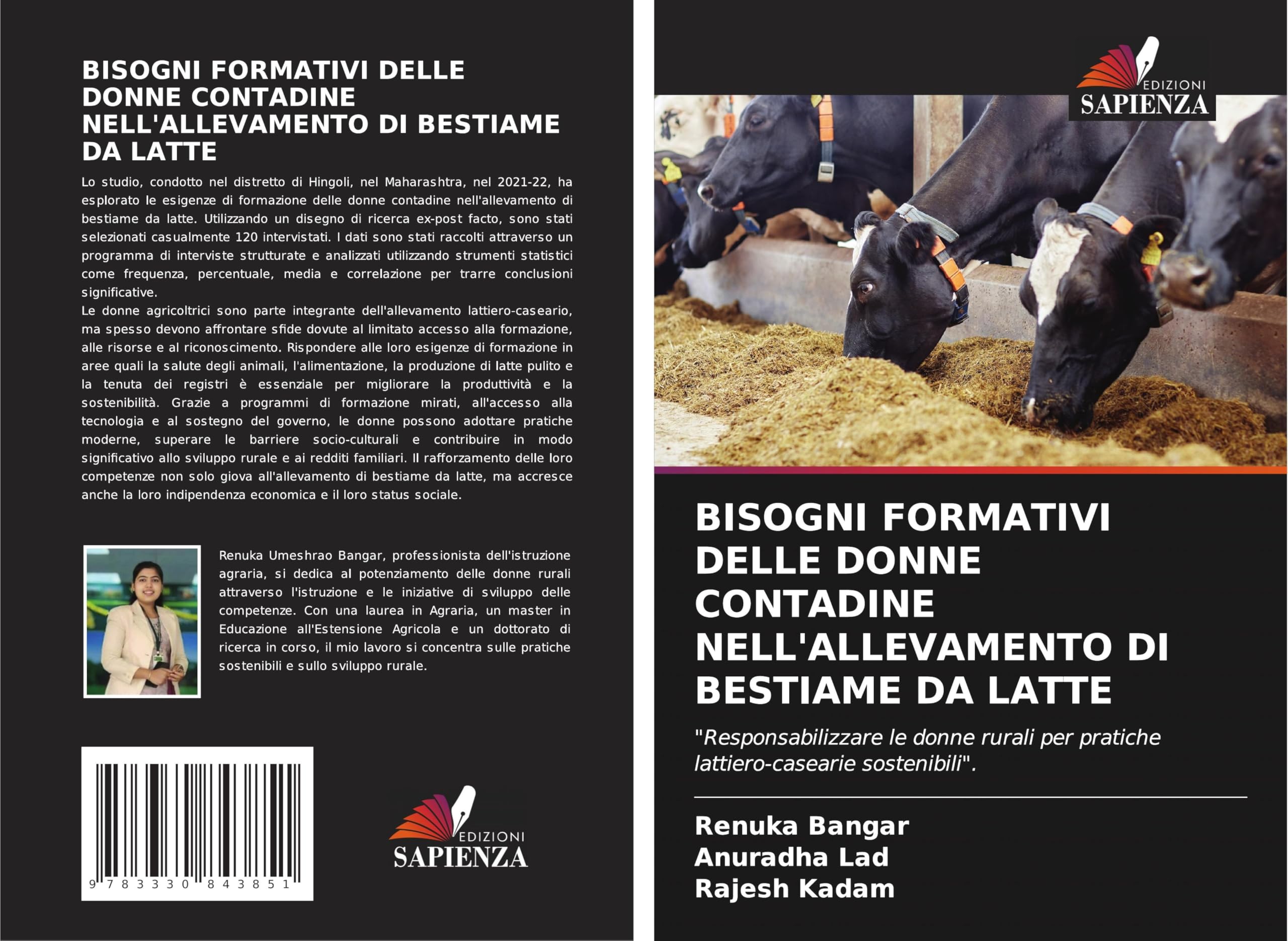 BISOGNI FORMATIVI DELLE DONNE CONTADINE NELL'ALLEVAMENTO DI BESTIAME DA LATTE: Responsabilizzare le donne rurali per pratiche lattiero-casearie sostenibili.