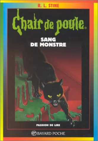 Couverture de Chair de poule : Sang de monstre de R.L. Stine