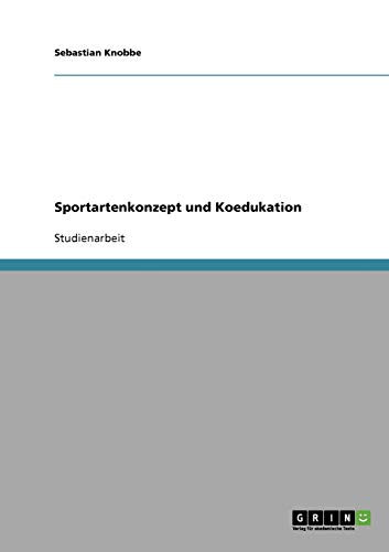Sportartenkonzept und Koedukation