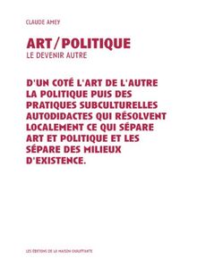 Art-politique : le devenir autre