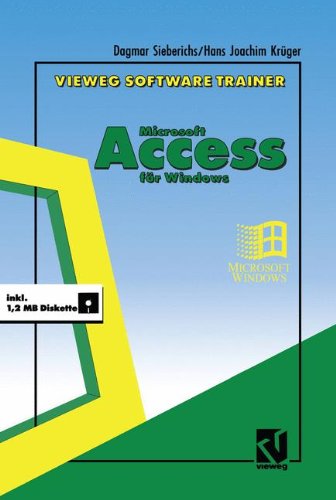Vieweg Software-Trainer, Microsoft Access für Windows, m. Diskette (5 1/4 Zoll)