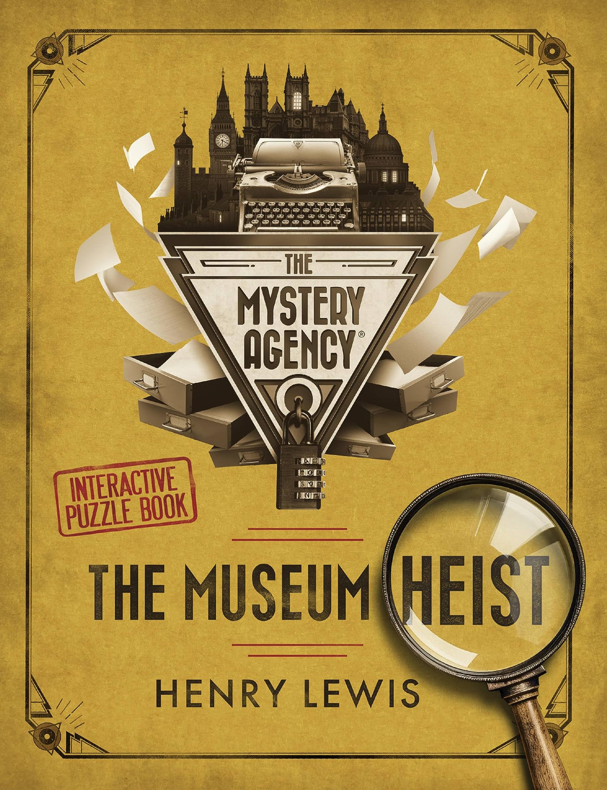 Henry Lewis The Museum Heist, A Mystery Agency Puzzle Book