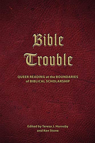 Bible Trouble: Queer Reading at the Boundaries of Biblical Scholarship (SOCIETY OF BIBLICAL LITERATURE SEMEIA STUDIES, Band 67)