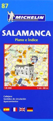 Salamanca City Plan (Planos Michelin)