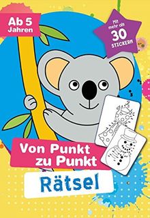 Von Punkt zu Punkt Rätsel für Mädchen: 100 spannende Punkterätsel
