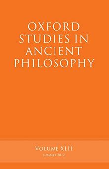 Oxford Studies in Ancient Philosophy: Volume 42