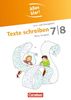 Alles klar! - Deutsch - Sekundarstufe I - Neue Ausgabe: 7./8. Schuljahr - Texte schreiben: Lern- und Übungsheft mit beigelegtem Lösungsheft: ... und Übungsheft mit beigelegtem Lösungsheft