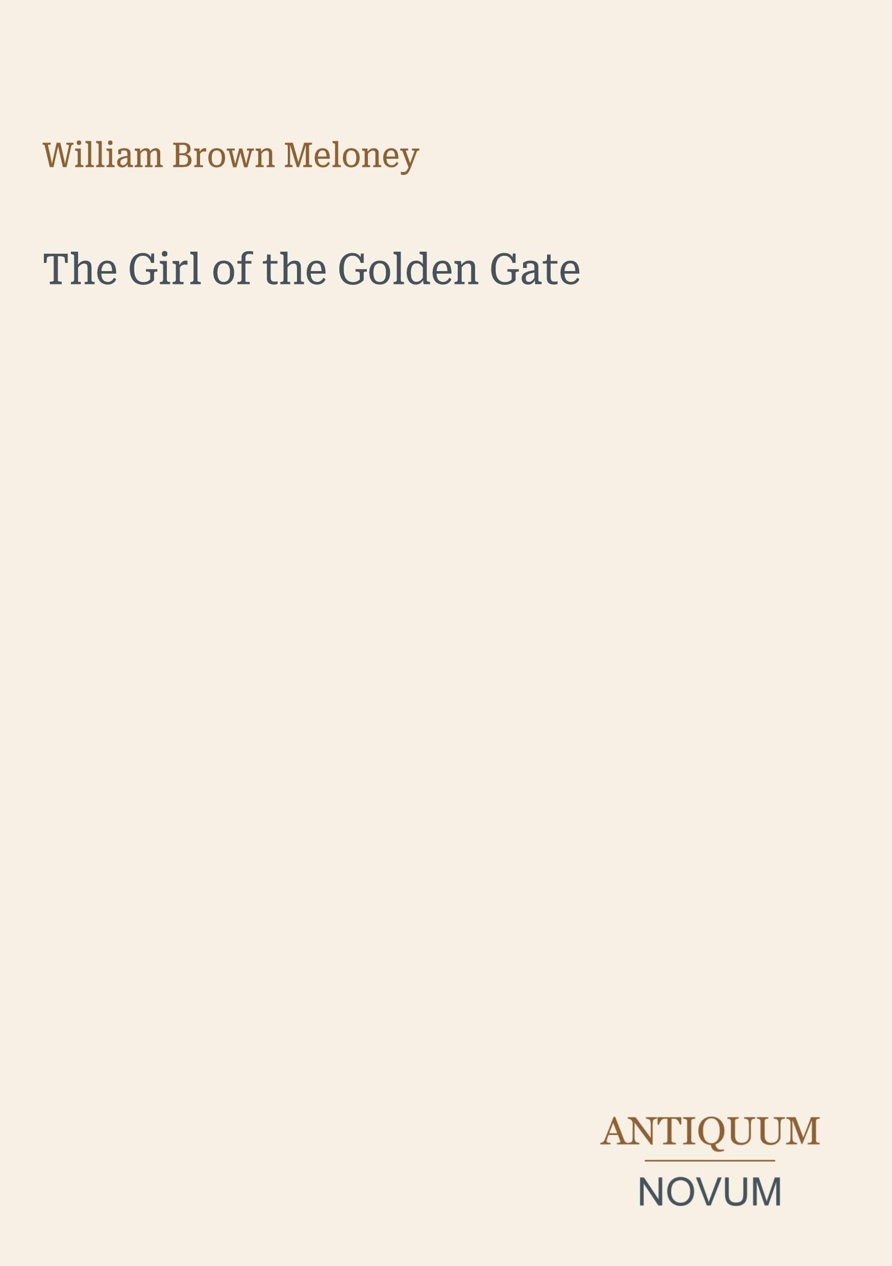 The Girl of the Golden Gate