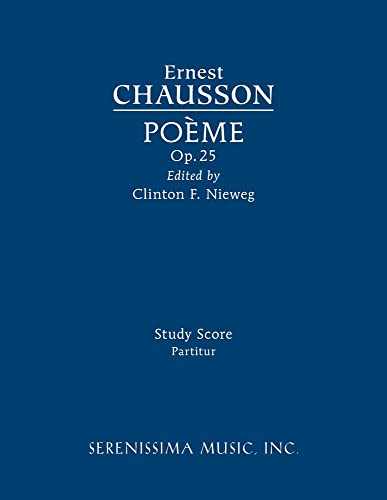 Poeme, Op.25: Study score