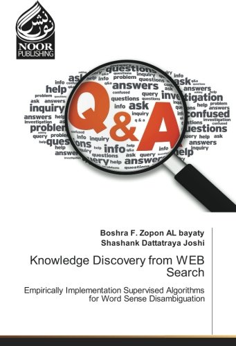 Knowledge Discovery from WEB Search: Empirically Implementation Supervised Algorithms for Word Sense Disambiguation