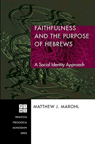 Faithfulness and the Purpose of Hebrews: A Social Identity Approach (Princeton Theological Monograph Series)