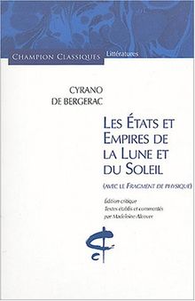 Les Etats et empires de la lune et du soleil (avec le Fragment de physique)