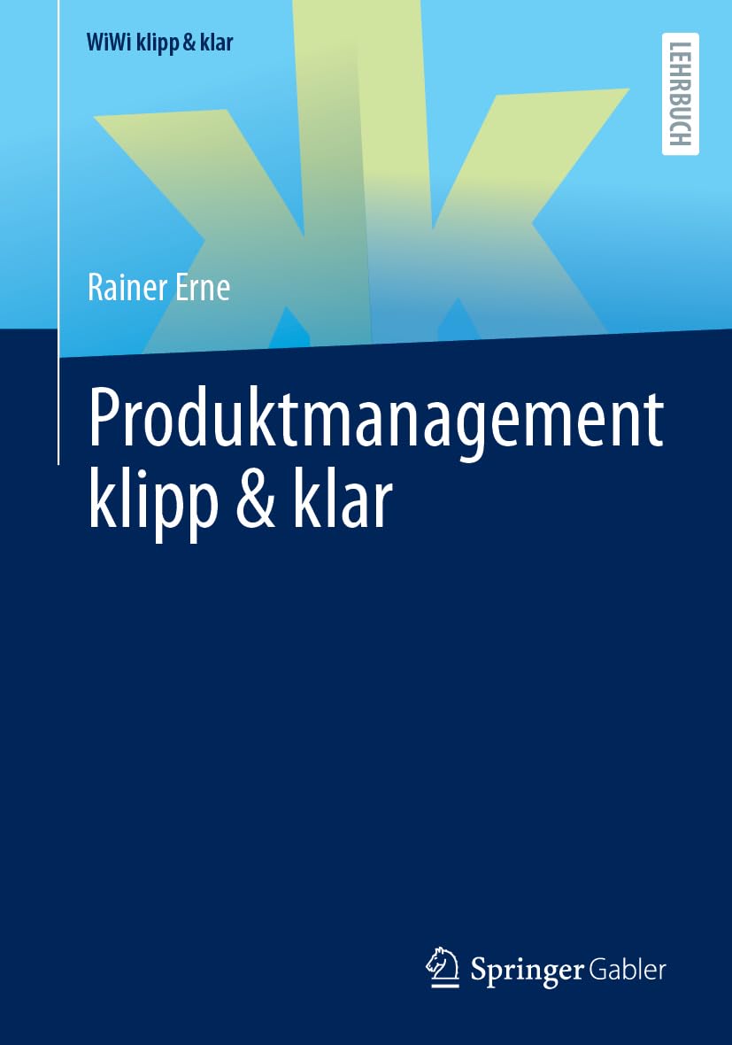 Produktmanagement klipp & klar (WiWi klipp & klar)