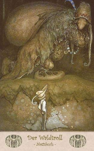 Der Waldtroll - Notizbuch (Trolle und Goblins): Notebook, Fantasy, Fantasie, Fee, Märchen, Saga, Sage, nordisch, Elfen, verzaubert, Zauber, ... Erwachsene, Geschenkbuch, Geschenk