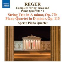 Streichtrio in a-moll, op. 77b / Klavierquartett in d-moll, op. 113