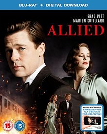 Allied (Blu-ray + Digital Download) [2016] UK-Import, Sprache-Englisch