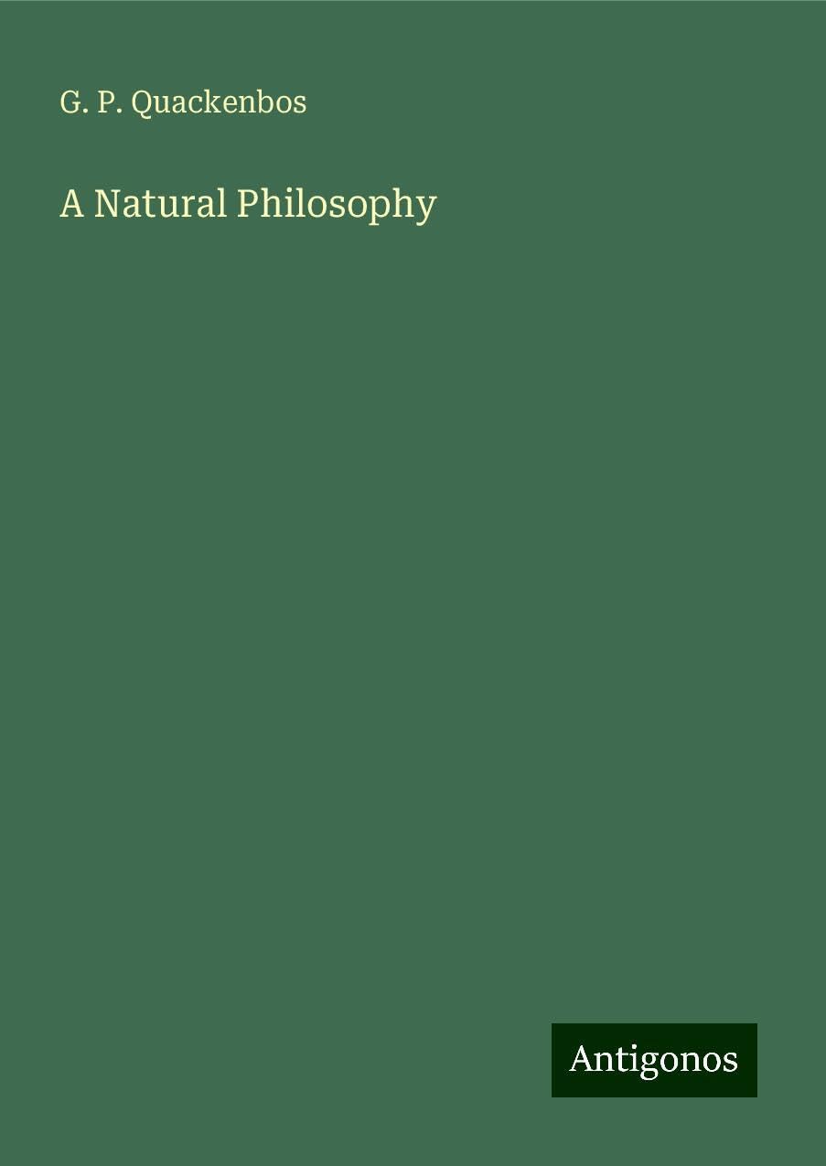 A Natural Philosophy