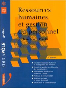 Ressources humaines et gestion du personnel (Educapole)