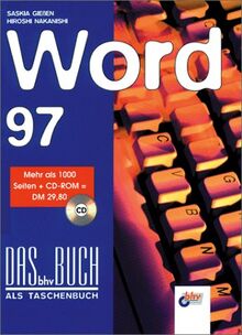 Word 97, m. CD-ROM de Gießen, Saskia, Nakanishi, Hiroshi | Livre | état bon