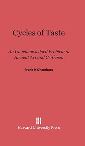 Cycles of Taste: An Unacknowledged Problem in Ancient Art and Criticism