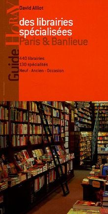 Guide des librairies spécialisées Paris & Banlieue