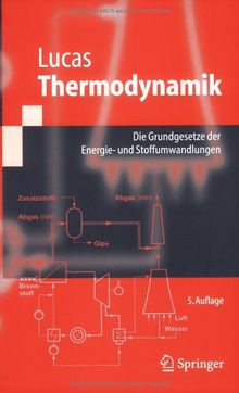 Thermodynamik: Die Grundgesetze der Energie- und Stoffumwandlungen (Springer-Lehrbuch)