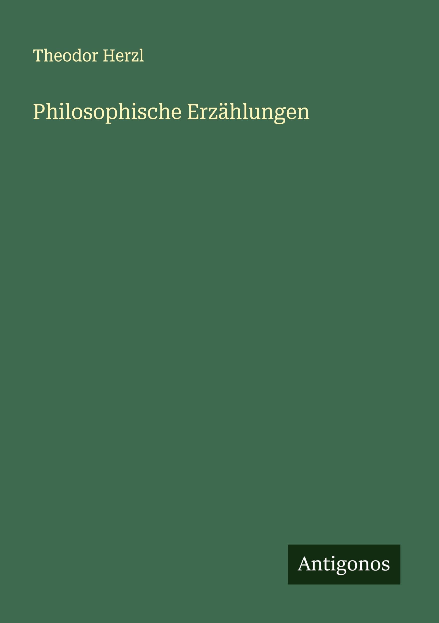 Philosophische Erzählungen