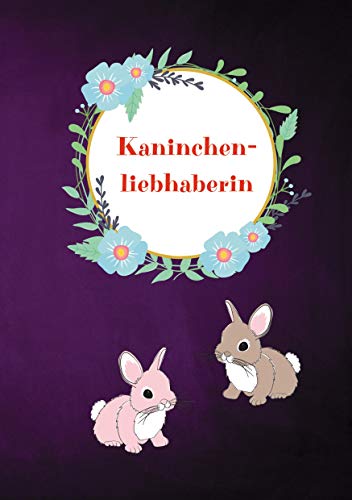 Kaninchenliebhaberin: Notizbuch