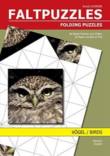 Faltpuzzles Vögel: Folding Puzzles Birds